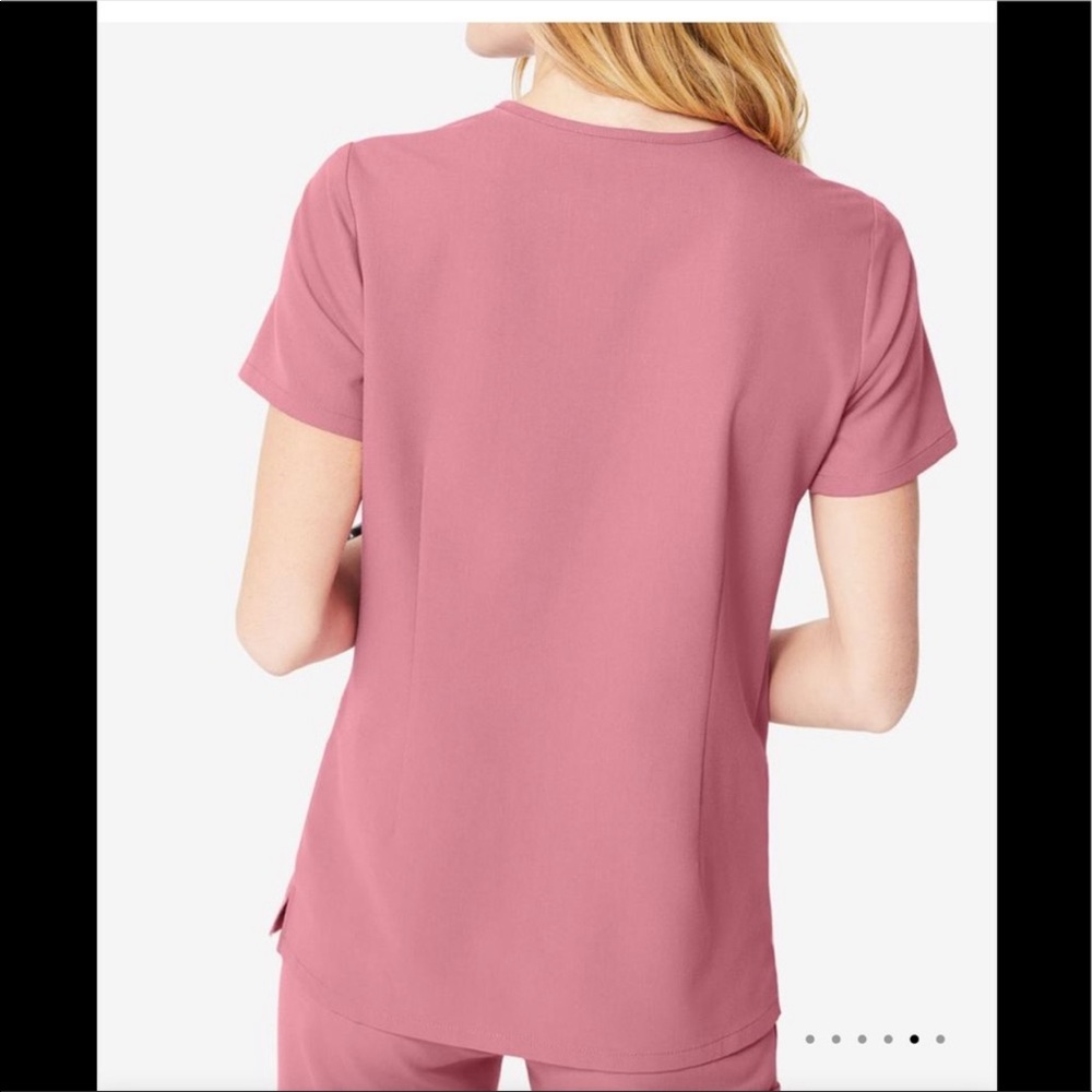 NWT FIGS - limited Edition Mauve - Scrubs Top ONLY - Picture 3 of 4